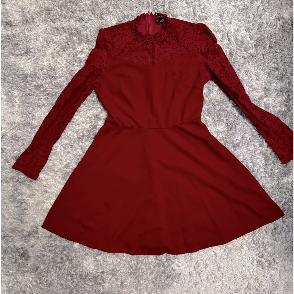 Red Lace Dress